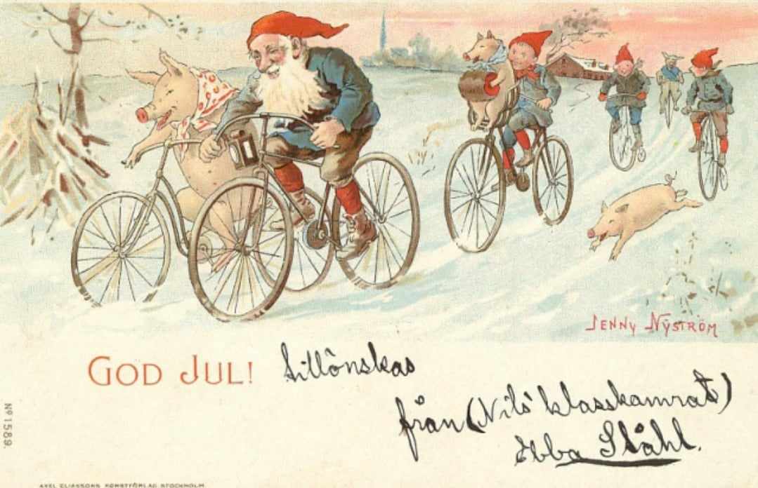 prasce na bicykloch